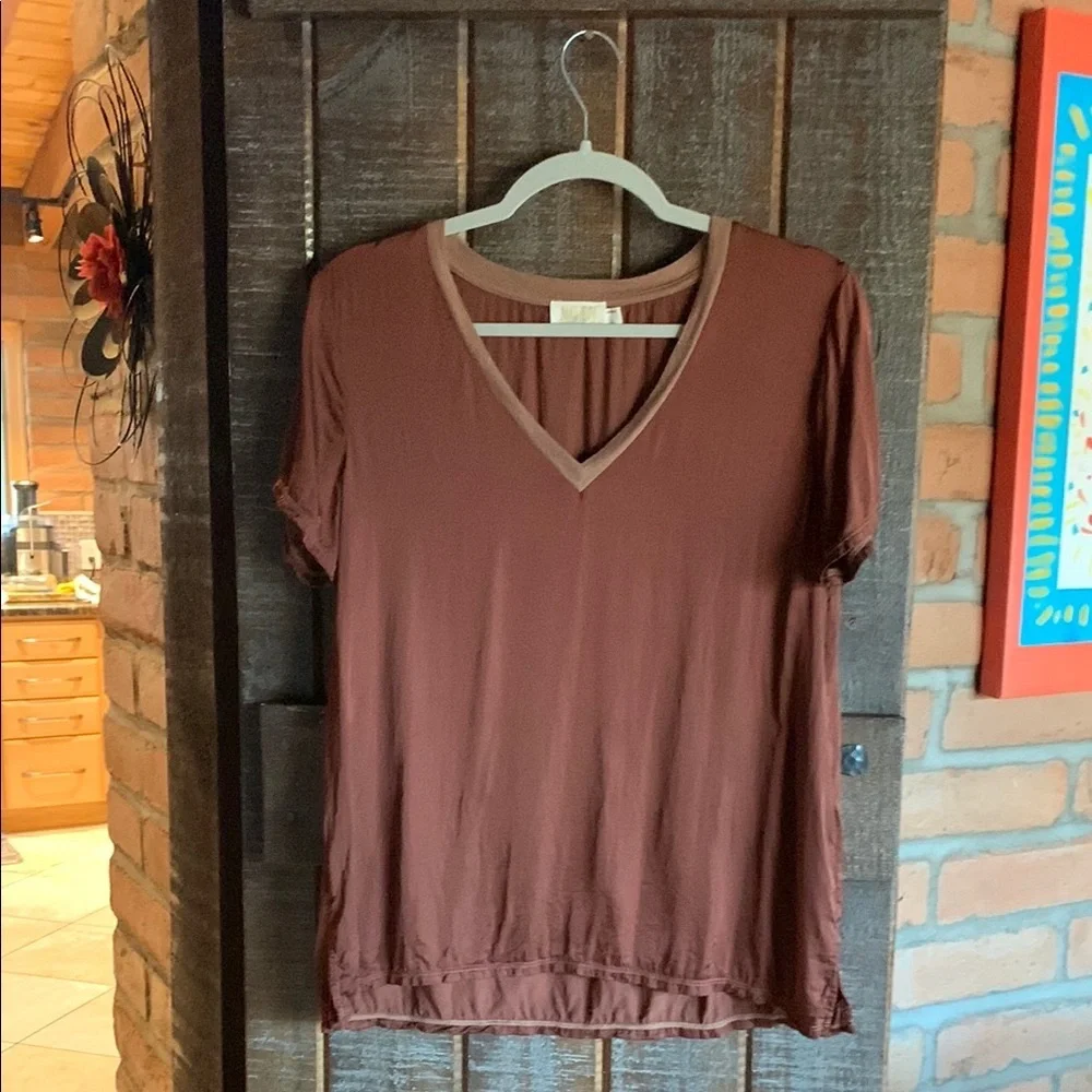 Nation LTD Brown Short Sleeve Tee - Picture 14 of 14